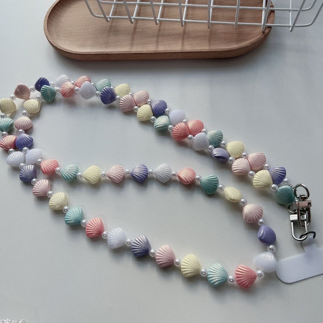 Shell Beaded Phone Lanyard Stornfield