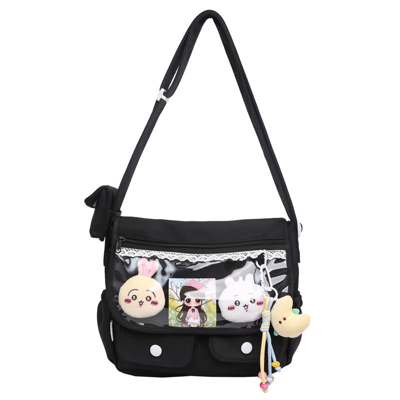 Cute Character-Themed Messenger Bag Stornfield