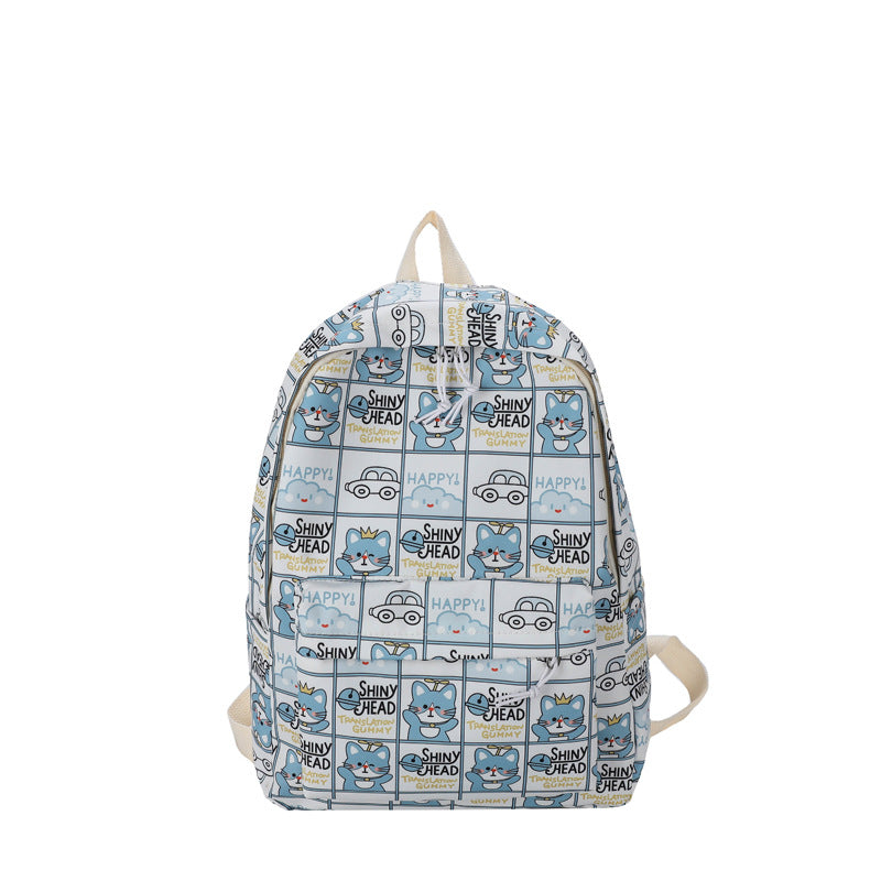 Cartoon Patterned Backpack Stornfield