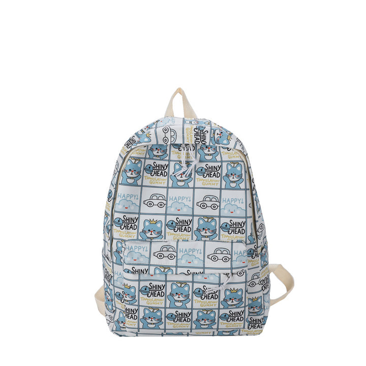 Cartoon Patterned Backpack Stornfield