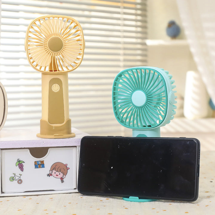 Women's Portable USB Hand Fan with Adjustable Tilt Angle Stornfield