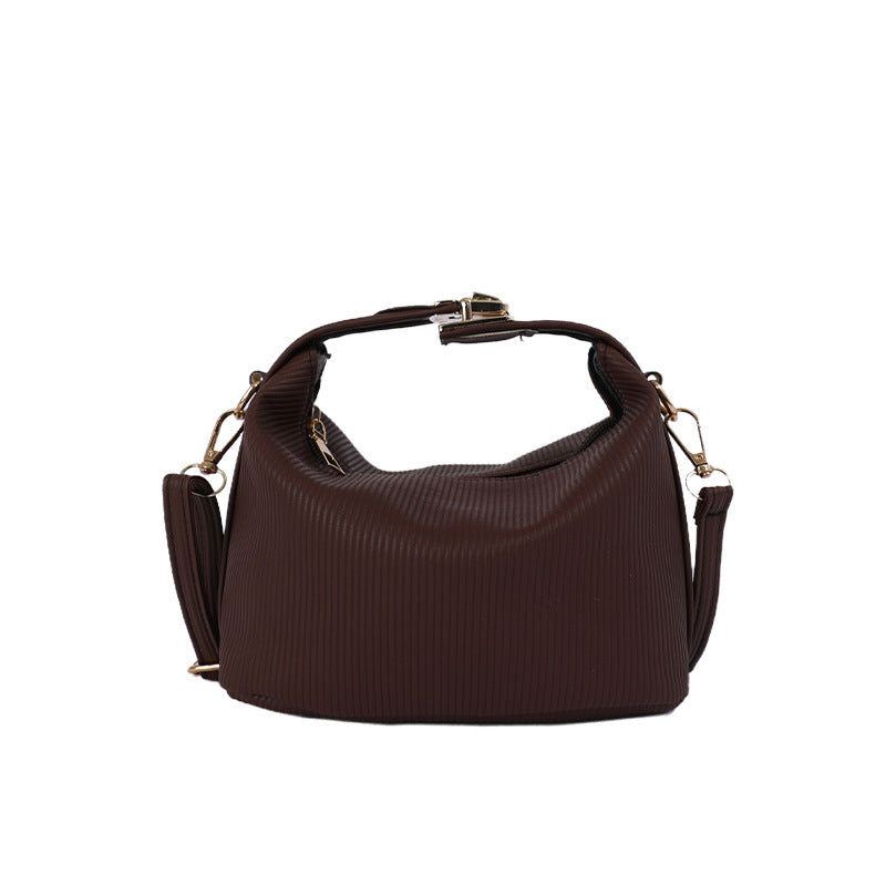 WoTextured Ribbed Handbag Stornfield