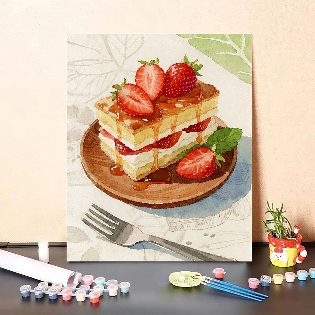 Gourmet Dessert-Themed Canvas Art Stornfield