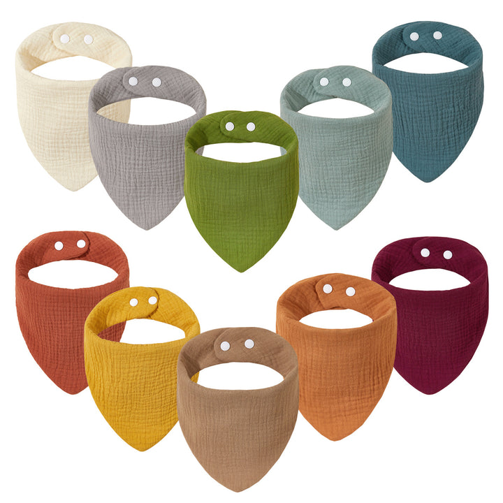 Soft Muslin Bandana Bibs Stornfield