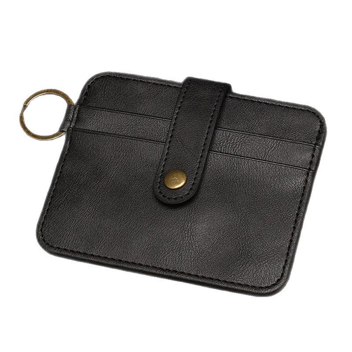 Leather Keychain Cardholder