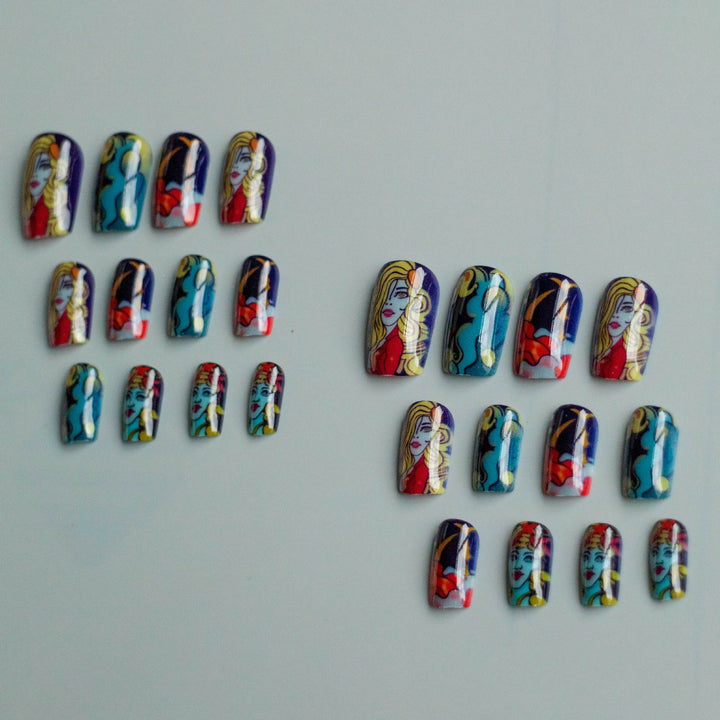 Artistic Character Nail Art Kit