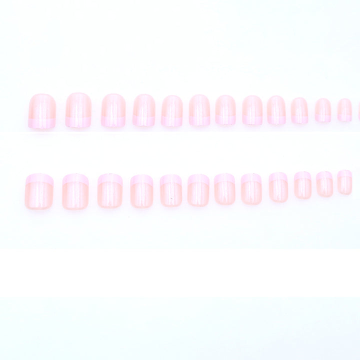 Elegant French Tip Gel Nail Art Stornfield