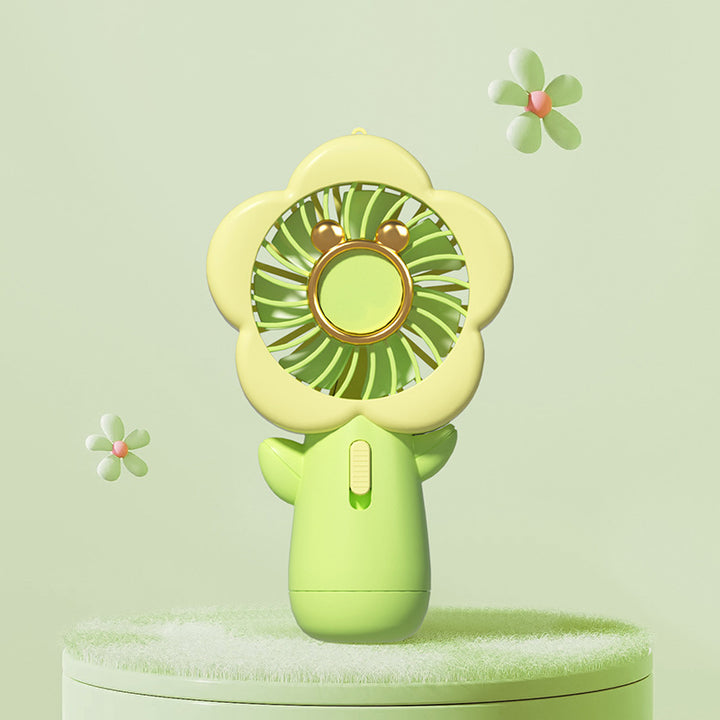 Ladies Portable Flower Fan Stornfield