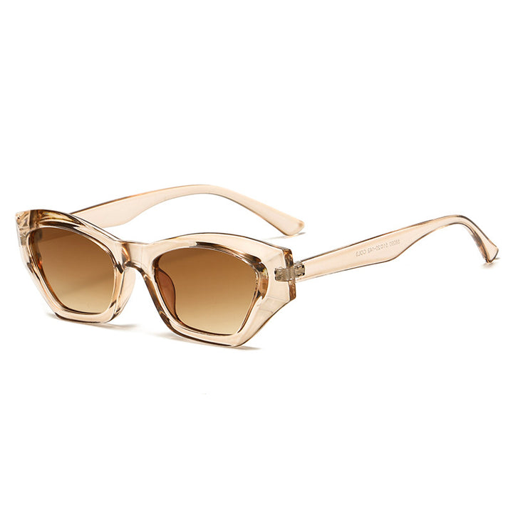 Women's fashionable square sunglasses with UV protection and flexible frame Stornfield