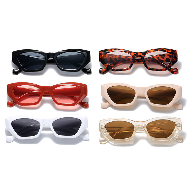 Ladies fashionable sunglasses in extravagant leopard pattern Stornfield