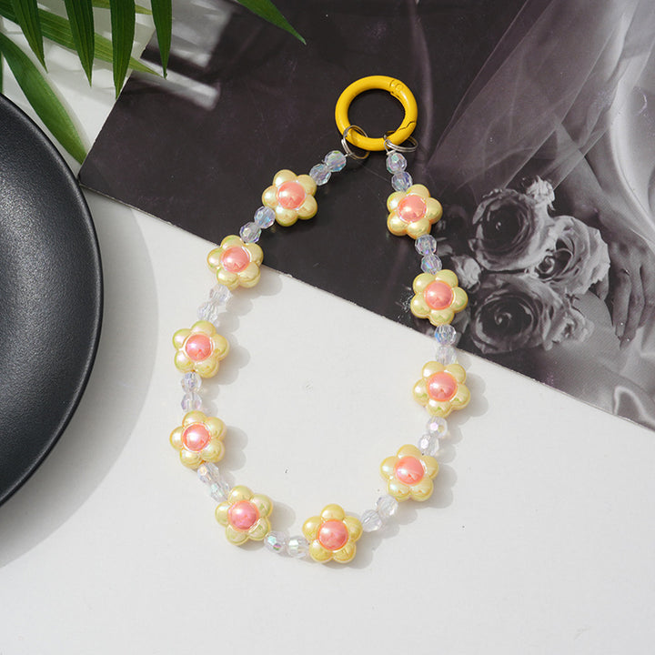 Floral Beaded Phone Chain Stornfield