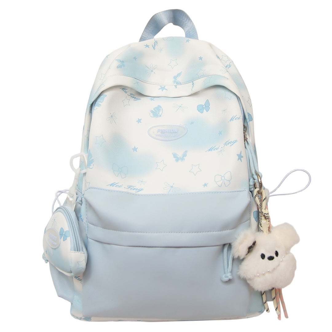 Stylish Butterfly Print Backpack Stornfield