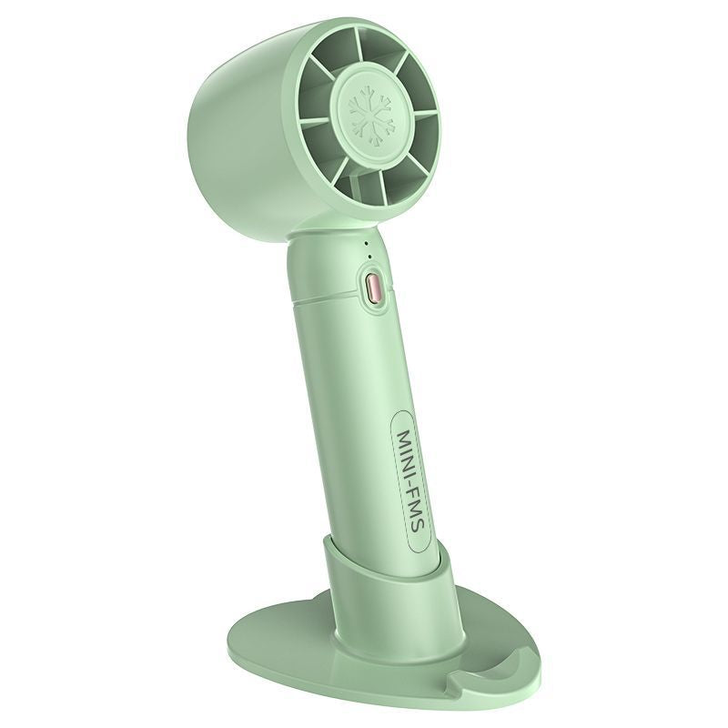 Ladies Portable Mini Hand Fan with Stand Stornfield