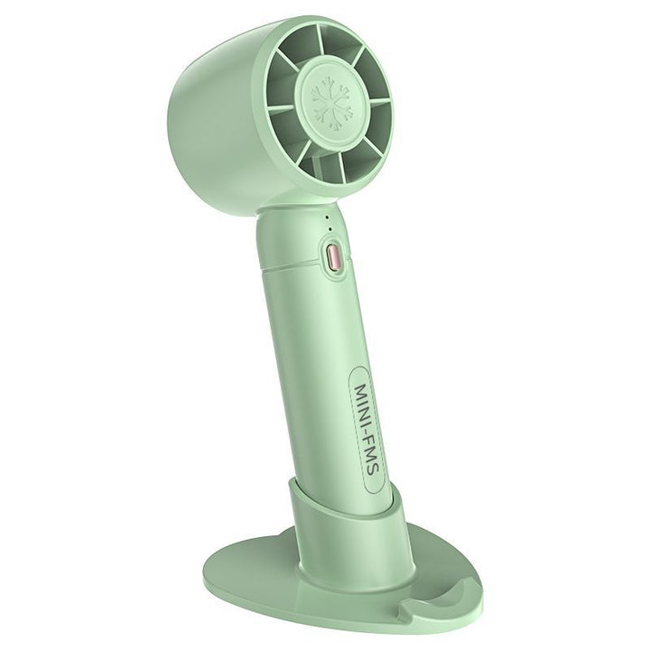 Ladies Portable Mini Hand Fan with Stand Stornfield