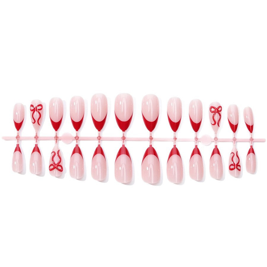 Nail art set with elegant design and glitter accents Stornfield