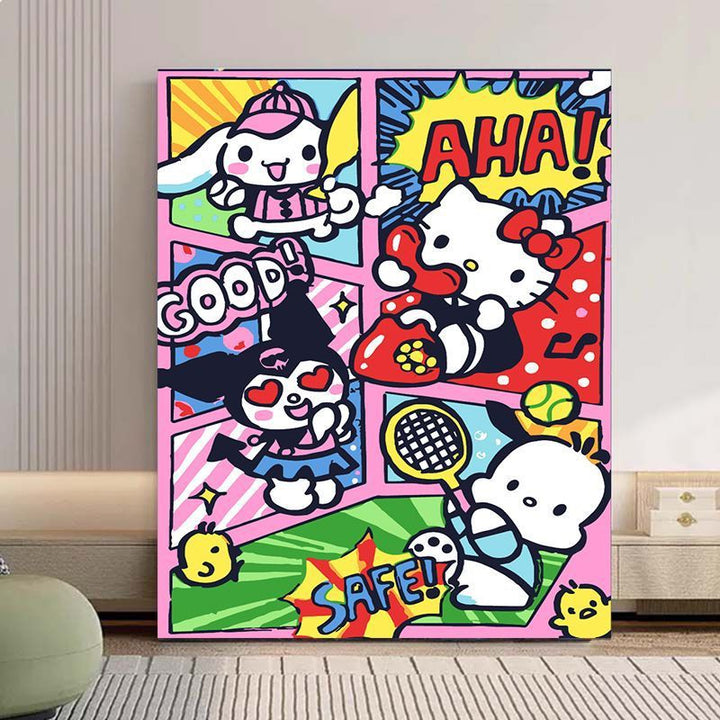 Cute Character Bath Time Wall Art Stornfield