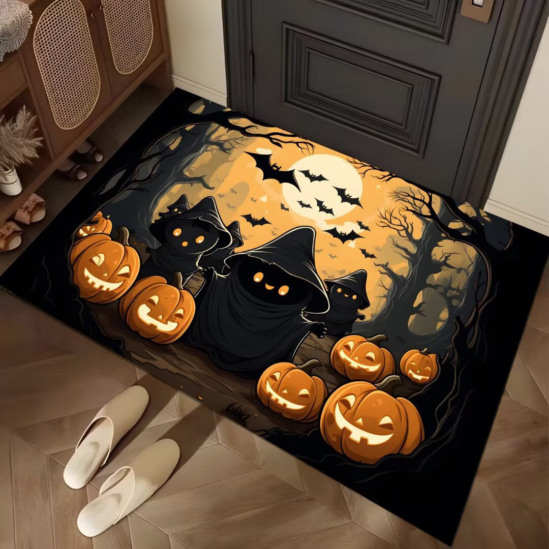 Halloween-Themed Decorative Door Mat for Home
