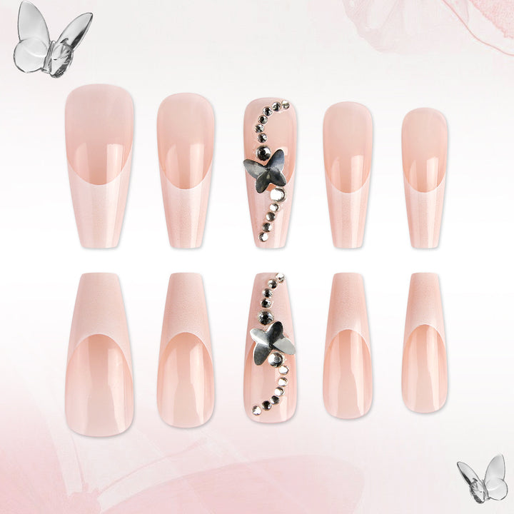 Elegant Press-On Nail Set Stornfield