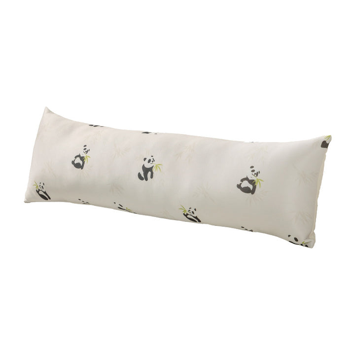 ergonomic extra-long body pillow with memory foam and panda motif cover Stornfield