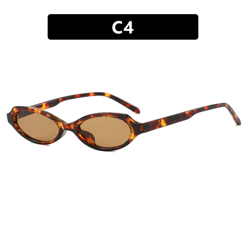 Ladies elegant sunglasses in stylish oval design Stornfield