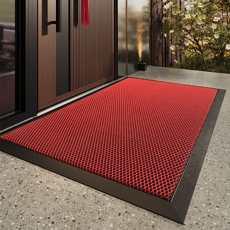 Honeycomb Texture Outdoor Welcome Mat