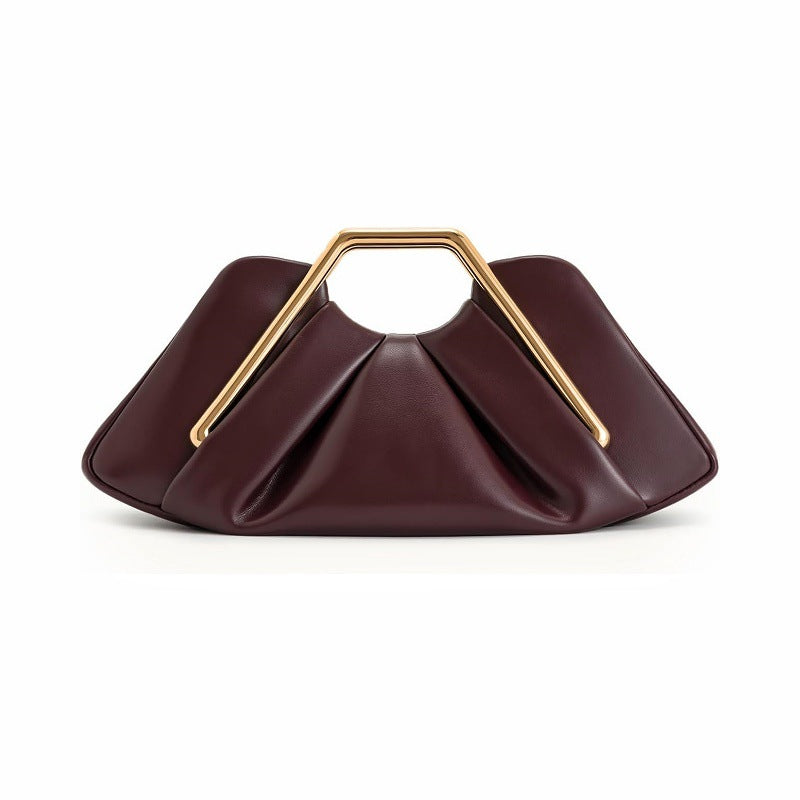 Designer handbag with unique handle Stornfield