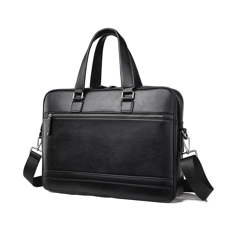 Professional Leather Laptop Briefcase Stornfield