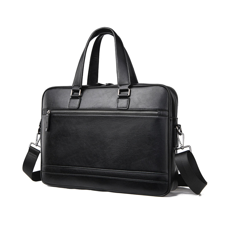 Professional Leather Laptop Briefcase Stornfield