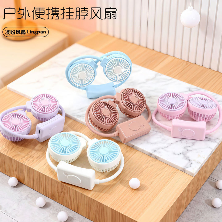 Women Portable Neck Fan with Flexible Design Stornfield