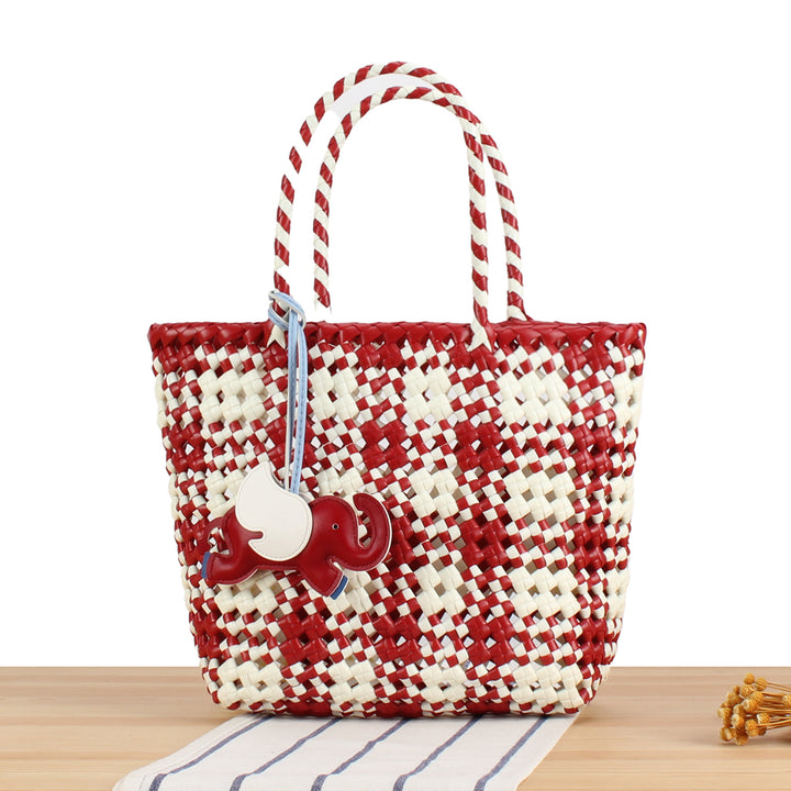 Creative Tote Bag with Playful Elephant Jewelry Stornfield