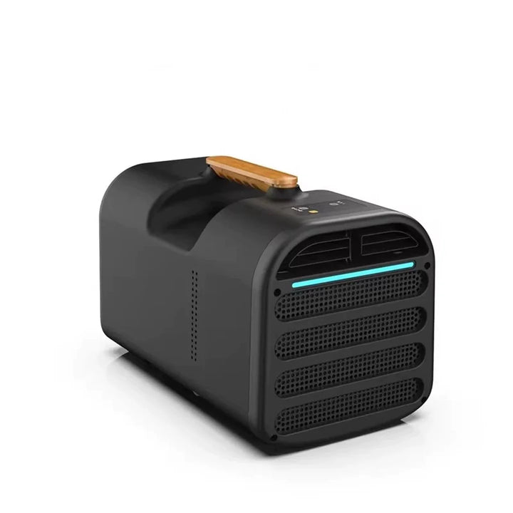 Unisex One Size Personal Desktop Microclimate Cooler and Purifier with Bamboo Carry Handle Stornfield
