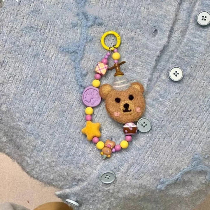 Whimsical Bear-Themed Keychain Stornfield