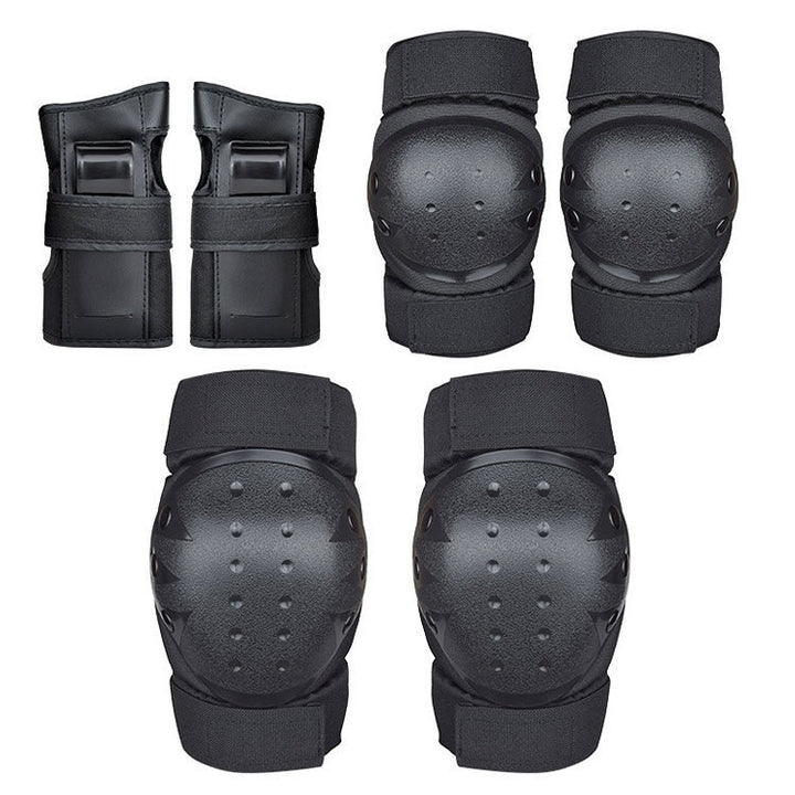 Safety package with knee protectors and wrist protectors Stornfield