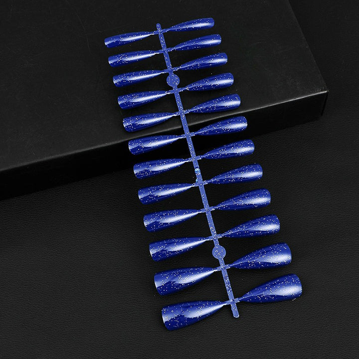 Glittering artificial nails in elegant design Stornfield