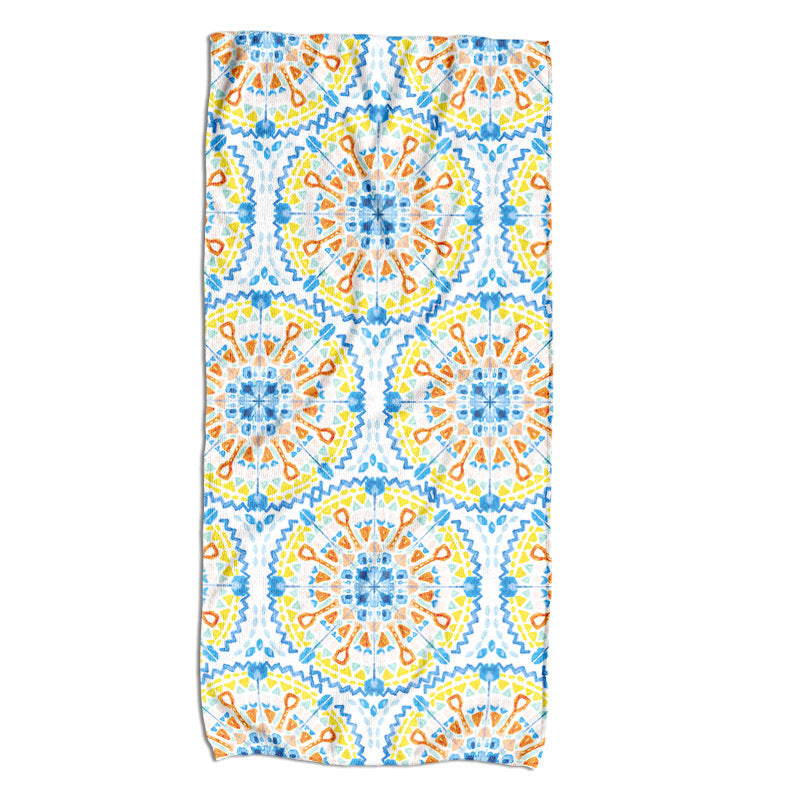 Beach blanket with creative art design Stornfield