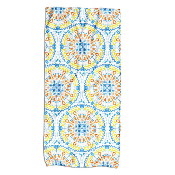 Beach blanket with creative art design Stornfield
