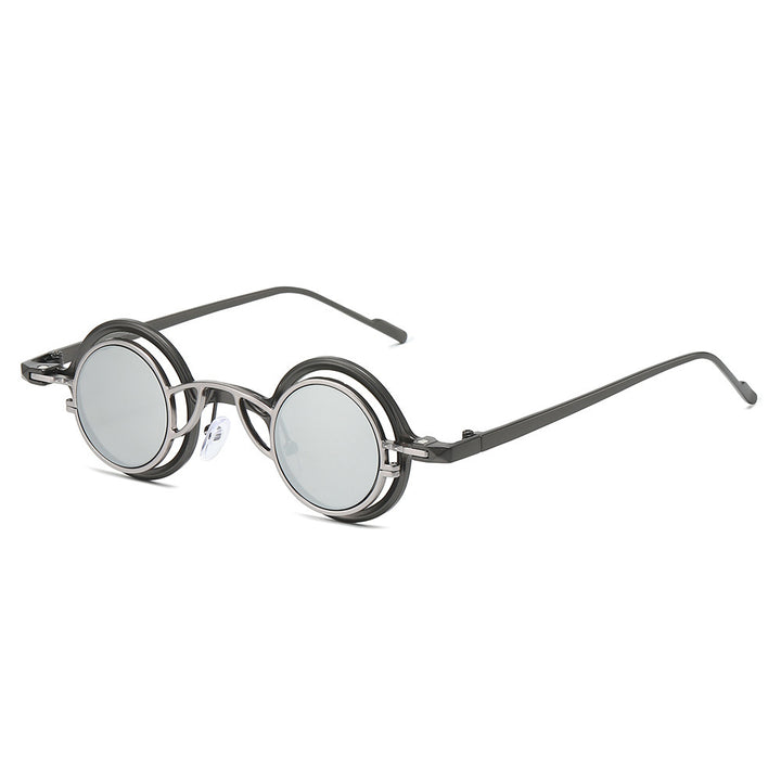 Fashion-Forward Circular Frame Sunglasses Stornfield