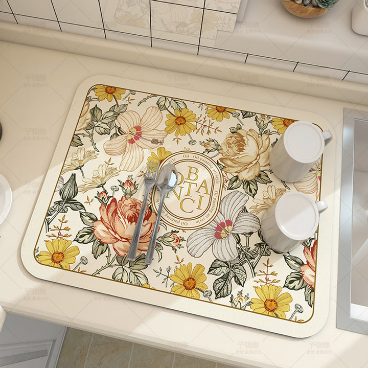 Decorative Kitchen Counter Mat