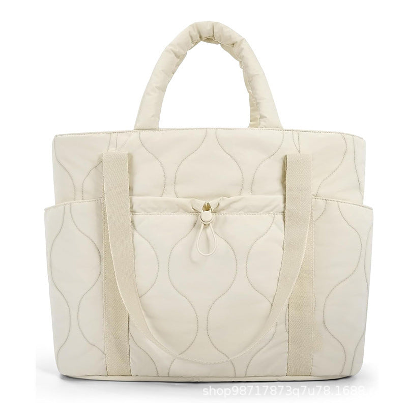 Padded tote bag with practical outer pockets Stornfield