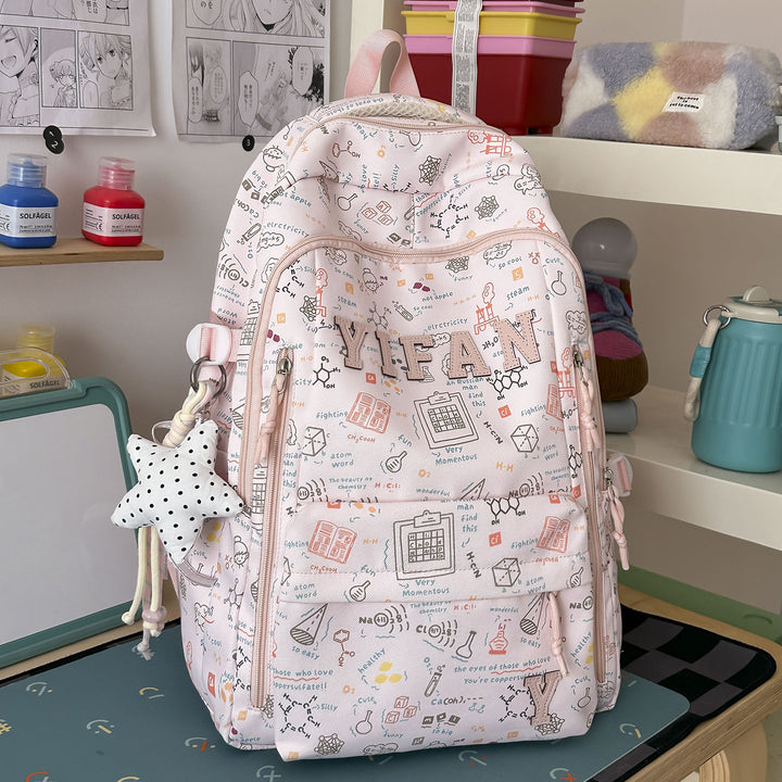 Fun-Themed School Backpack Stornfield