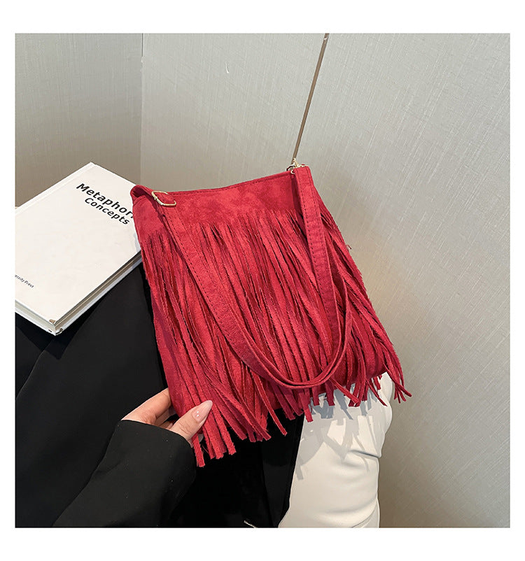 WoFringe Detail Bohemian Crossbody Bag Stornfield