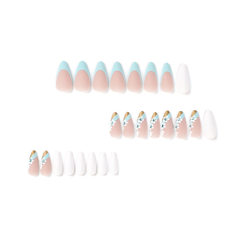 Artful Nail Extensions with Elegant Floral Designs Stornfield