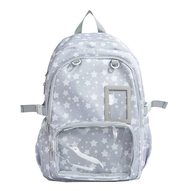 Adventurous Star-Patterned Backpack Stornfield