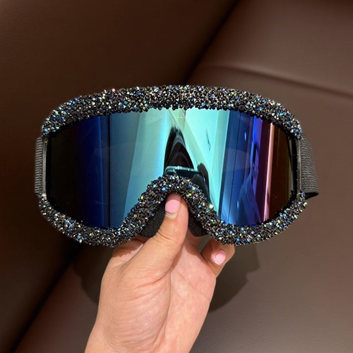 Women's ski goggles with sparkling crystal detailing Stornfield