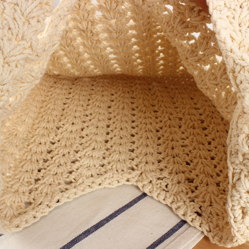 Handcrafted Shoulder Bag Made of Natural Weave Stornfield