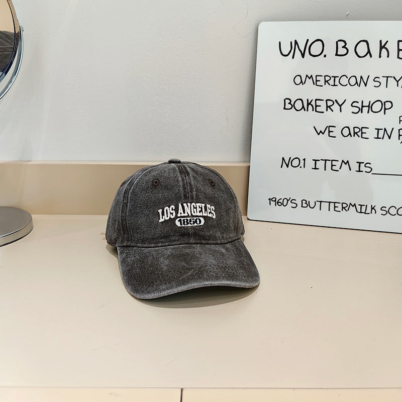Women's Vintage-Inspired Fabric Baseball Cap Stornfield