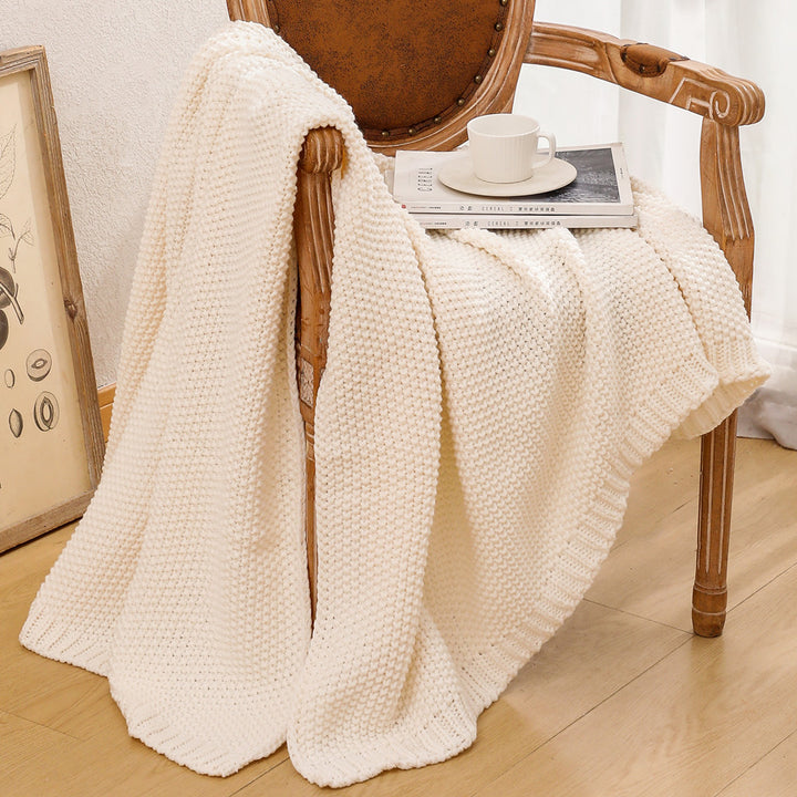 Ladies cozy knit blanket Stornfield