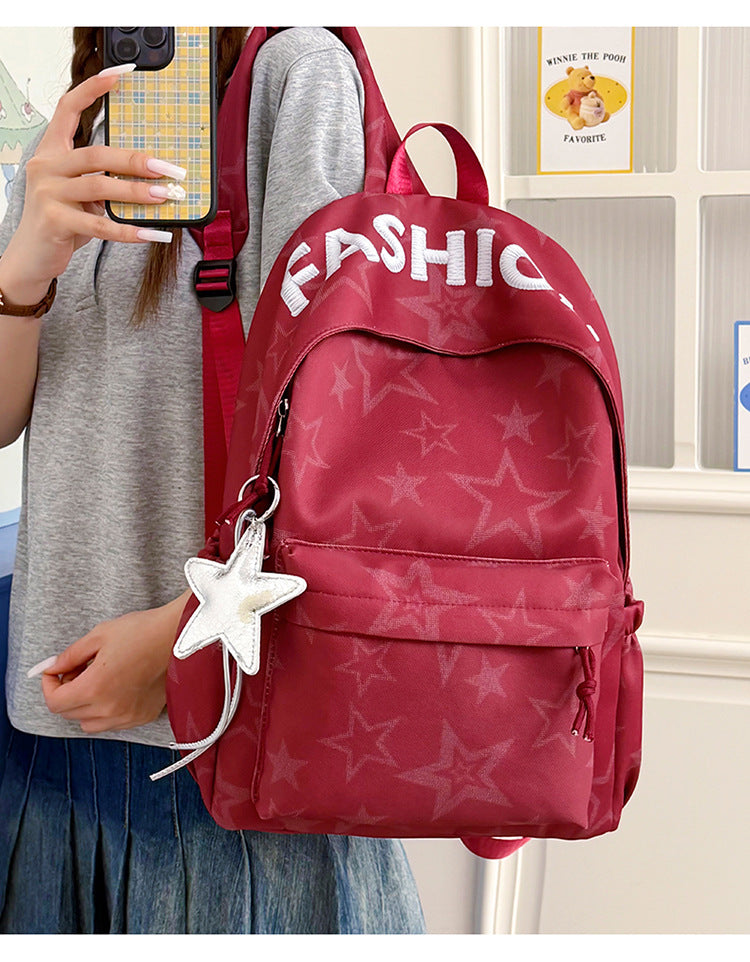 Backpack with star design Stornfield