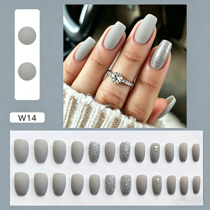 Glamorous Artificial Nails Set Stornfield