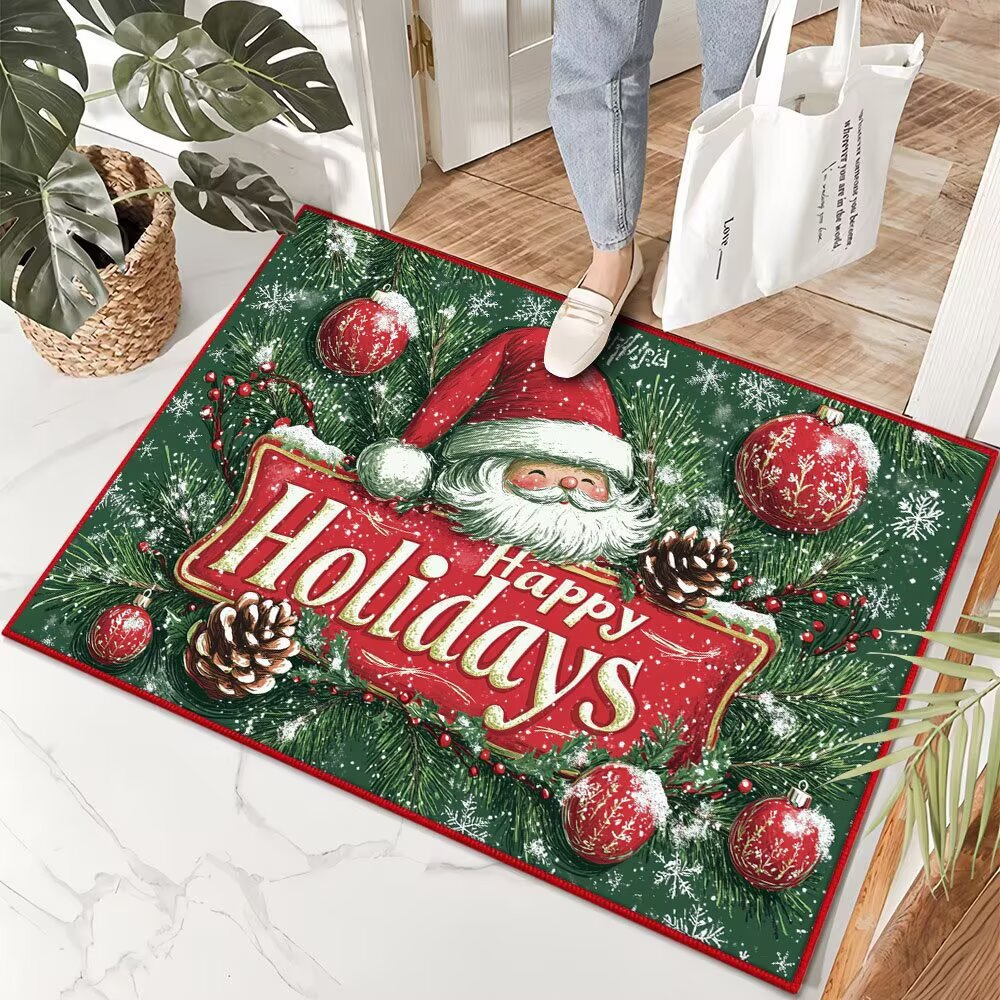 Decorative Holiday Entrance Mat Stornfield